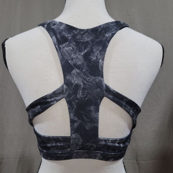 SO Gray Racerback Sports-bra Sz Medium - Picture 2 of 5